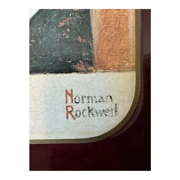 Vintage Norman Rockwell The Butter Girl - Picture 5 of 6